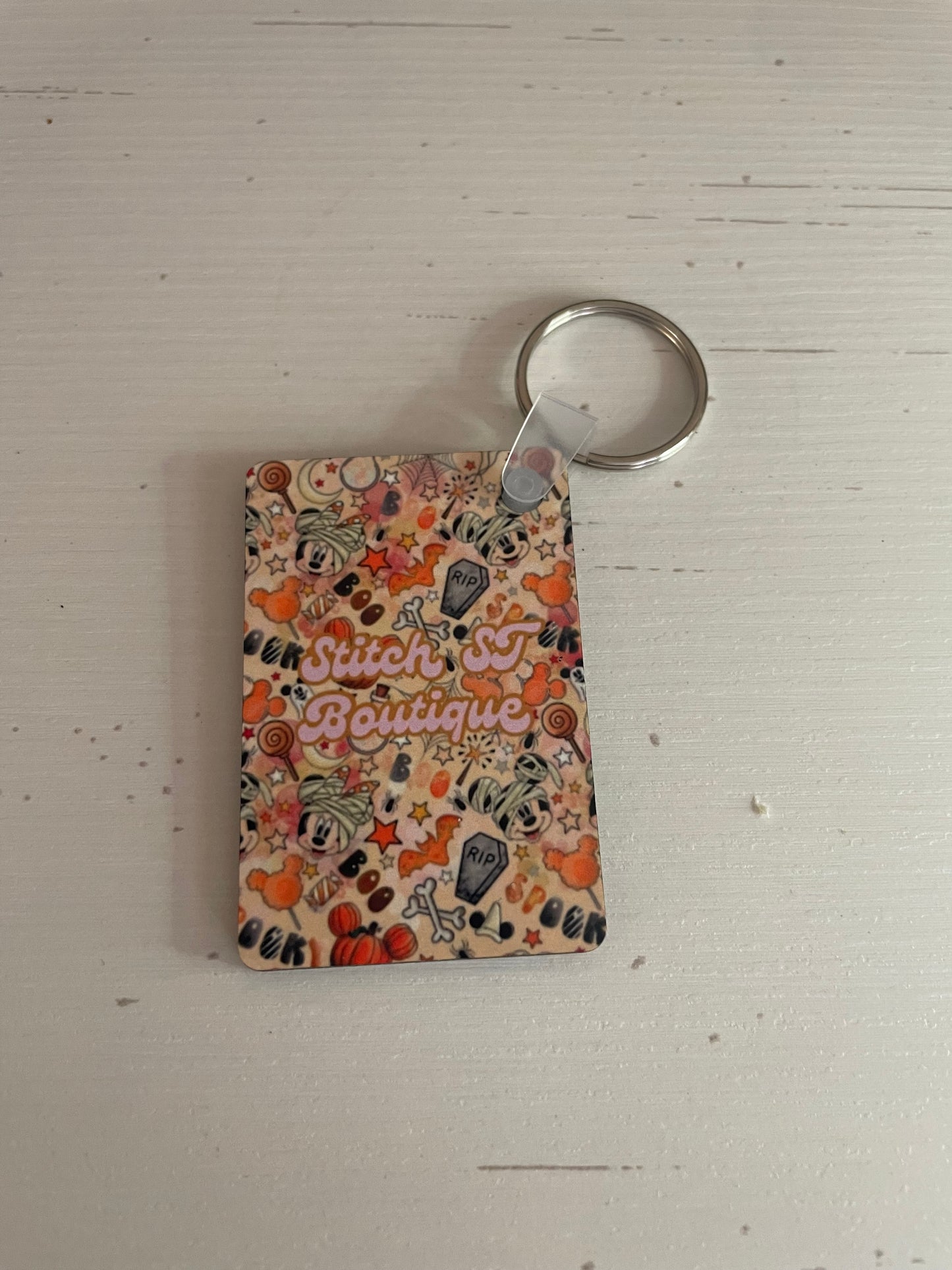QR code keychain