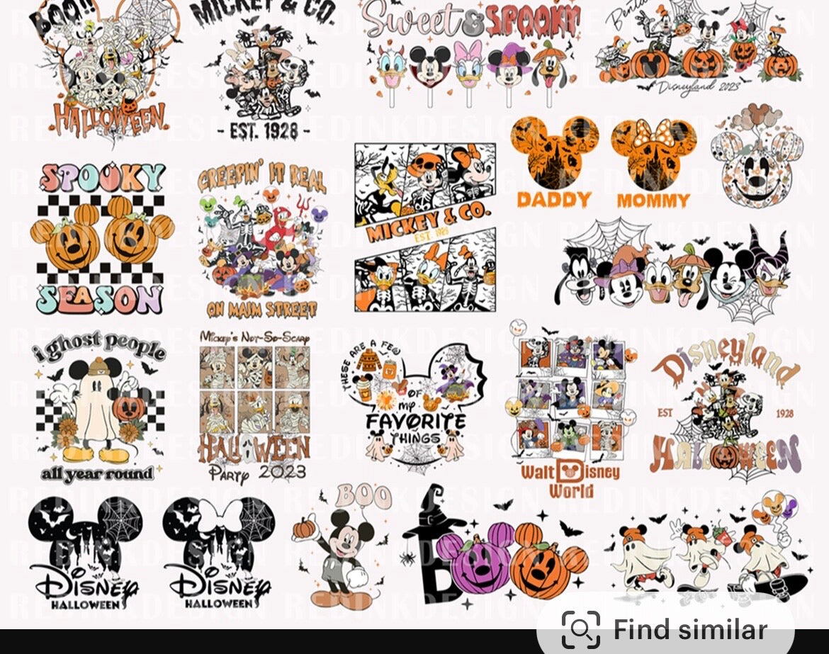 Personalized Halloween trick or treat tote bags