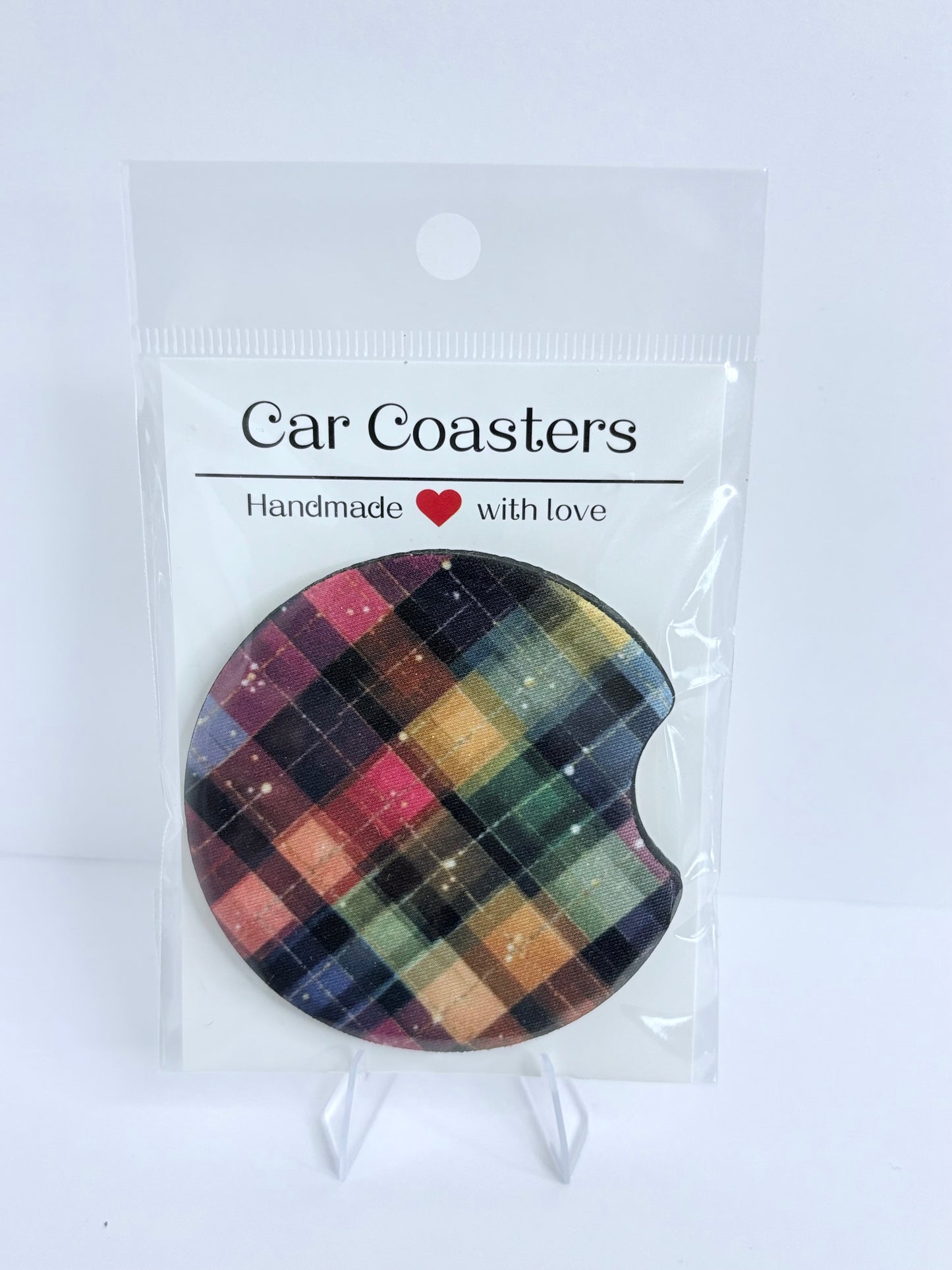 Pre-made Fall Halloween Car Coaster