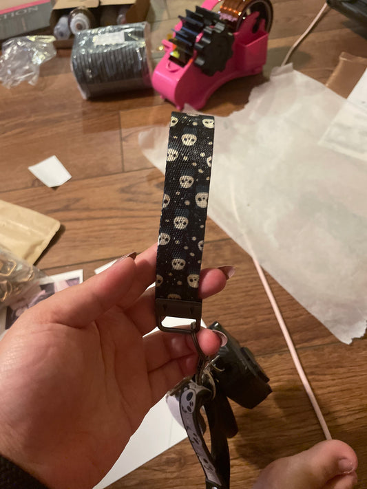 Panda Key Chain Wristlet
