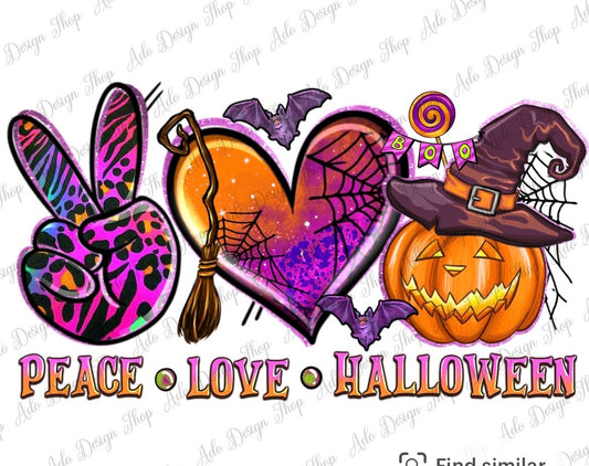 Personalized Halloween trick or treat tote bags